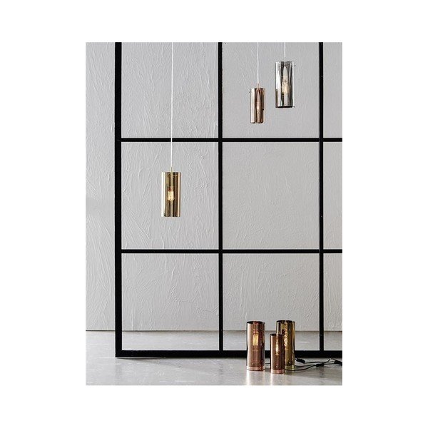 Stolní lampa v mosazné barvě Markslöjd Storm, ⌀ 12 cm-image-3