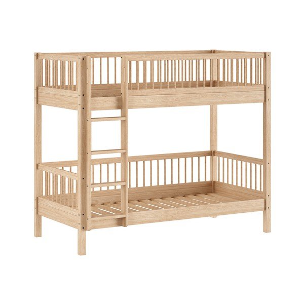 Pöögipuidust narivoodi koos voodipõhjaga 90x200 cm Forrest - Vipack-image-2