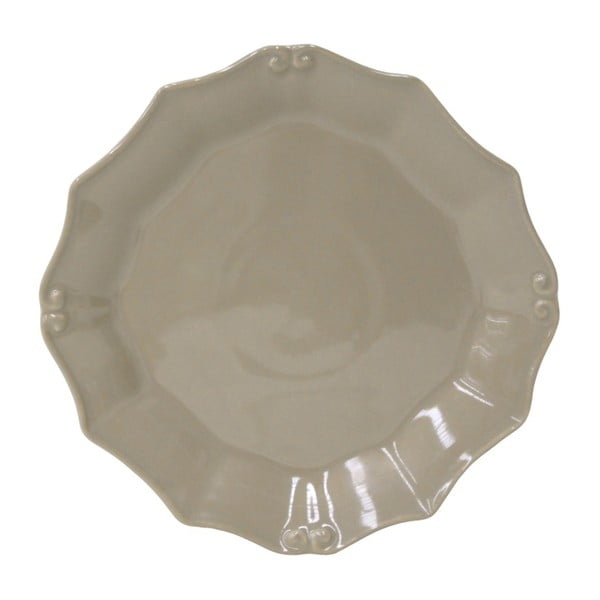 Šedohnědý kameninový dezertní talíř Casafina Vintage Port, ⌀ 21 cm