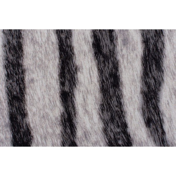 Valge/must sünteetiline karusnahk 155x195 cm - Flair Rugs-image-2