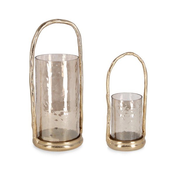 Metallist küünlajalad komplektis teeküünaldele 2 tk Sagar - Bizzotto