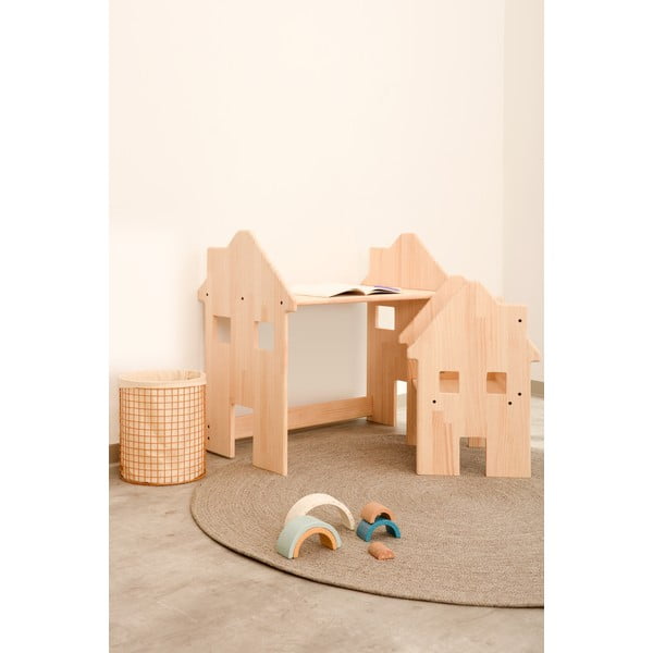 Männist valmistatud laste laud HappyHouse - Little Nice Things-image-4
