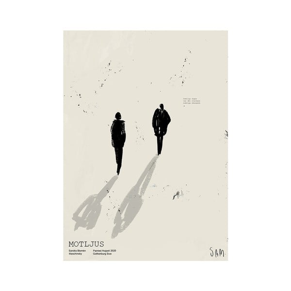 Plakat 50×70 cm Motljus – The Poster Club