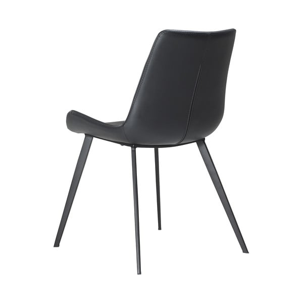 Mustast kunstnahast söögitool DAN-FORM Denmark Hype - DAN-FORM Denmark-image-4