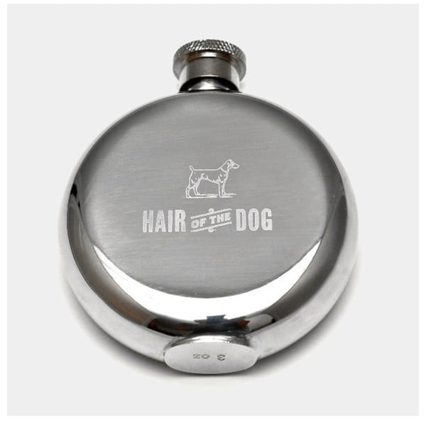 Nerezová placatka Men's Society Hair Of The Dog, 90 ml