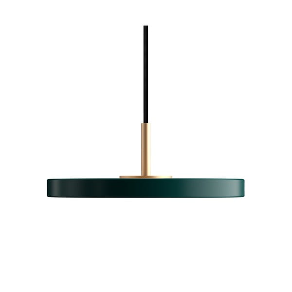 Tumeroheline LED rippvalgusti metallist lambivarjuga ø 15 cm Asteria Micro - UMAGE-image-4