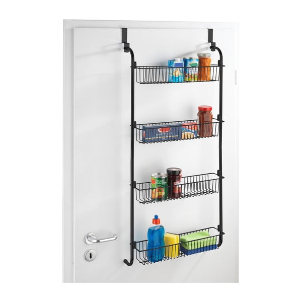 Must rippuv köögiukse korraldaja - Wenko-image-1