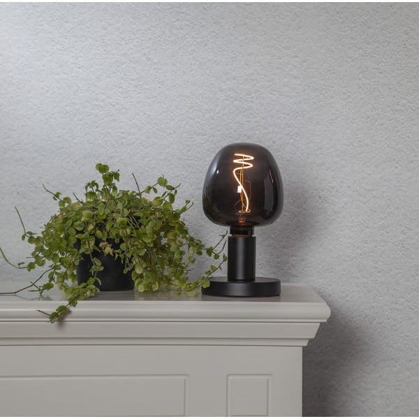 Soe LED-dekoratiivpirn E27, 2 W Black Apple - Star Trading-image-3