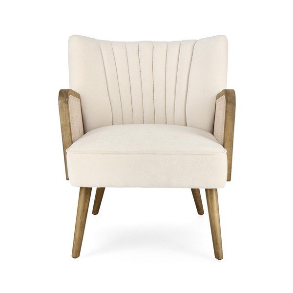 Beež sametist tugitool Virna - Bizzotto-image-2