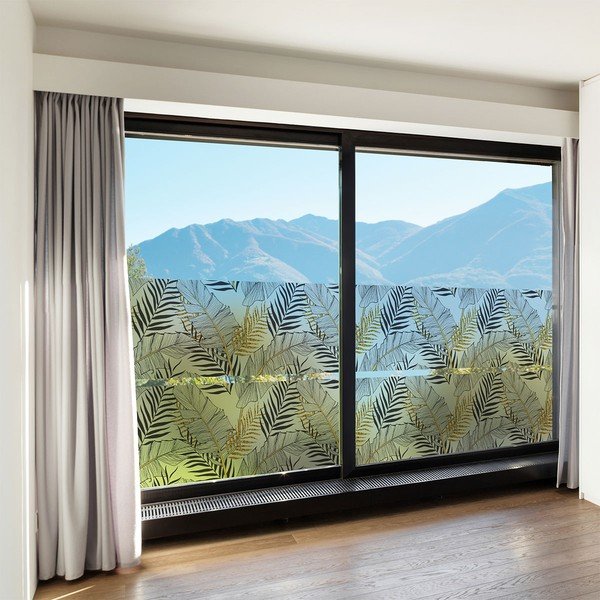 Aknakleebis 200x40 cm Classy Palm Leaves - Ambiance-image-1