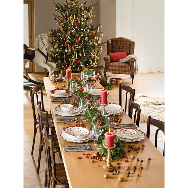 Valge ja punane portselanist jõulukauss , ø 32 cm Toy's Delight - Villeroy&Boch-image-3