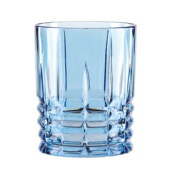 Modrá sklenice na whisky z křišťálového skla Nachtmann Highland Aqua, 345 ml-image-2