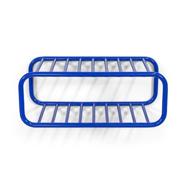 Sinine metallist rippuv jalatsiriiul Retro - Spinder Design-image-2