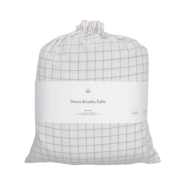 Hall orgaanilisest puuvillast voodipesu koos voodilinaga , 240 x 260 cm Lesly - Kave Home-image-3