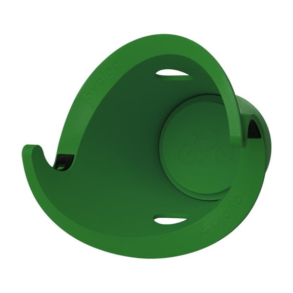 Designový držák na kolo Solo, zelený