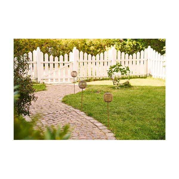 Süvistatud päikeseenergial töötav LED-välisvalgusti ø 17 cm Carlisle - House Nordic-image-4