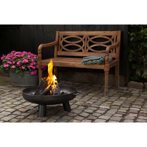 Metallkamin käepidemetega, ø 60 cm - Esschert Design-image-4