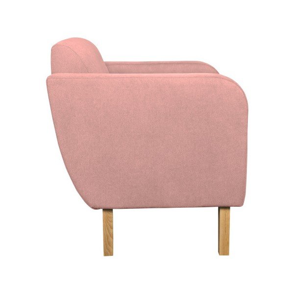 Růžové křeslo Kooko Home Swing-image-3
