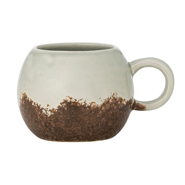 Pruun/kreem kivikeraamikast kruus 410 ml Paula - Bloomingville