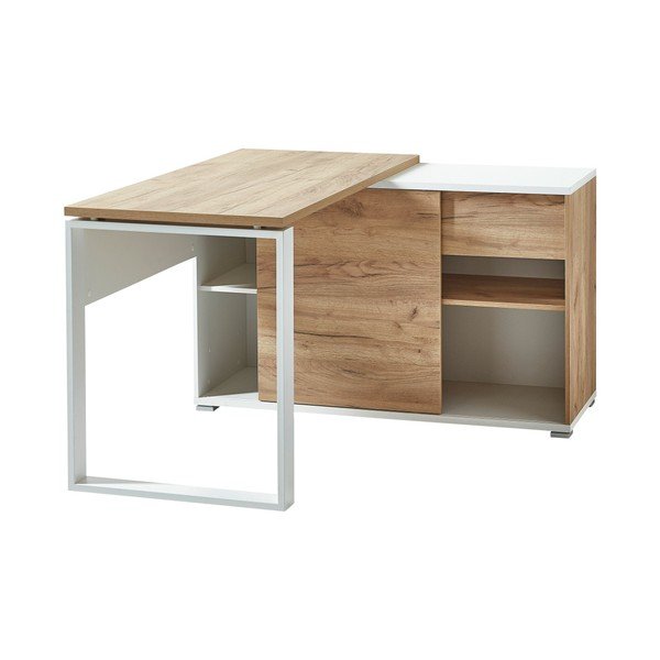 Töölaud tammepuust 120x117 cm Lioni - Germania-image-3