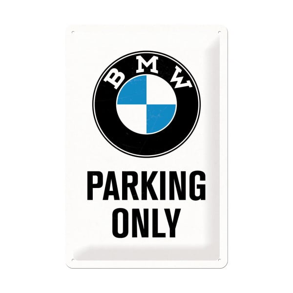 Seina dekoratiivne märk BMW Parkimine BMW Parking Only - Postershop