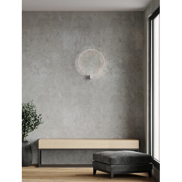 Mattvalge alumiiniumist hämardatav LED-seinavalgusti Cercio - Nova Luce-image-1