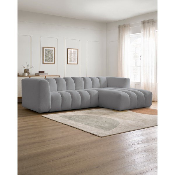 Helehall nurgadiivan (parem nurk/diivanvoodiga) Talia - Bobochic Paris-image-1