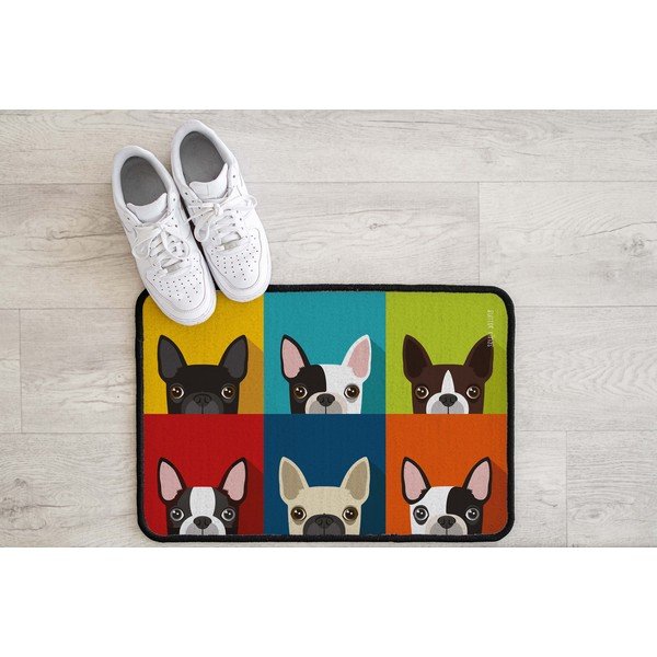 Uksematt 45x75 cm Which Frenchie - Butter Kings-image-1