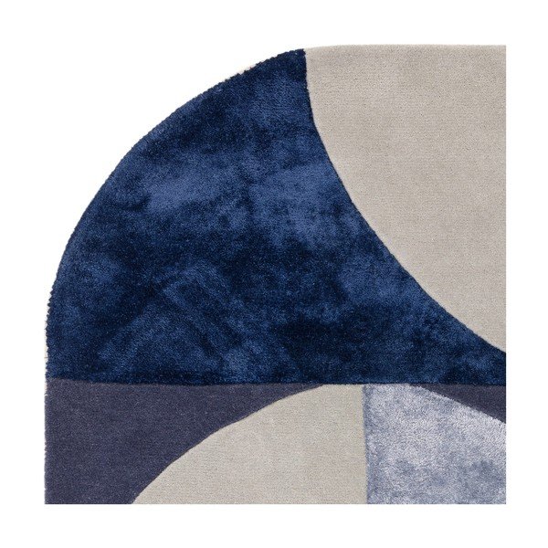 Tumesinine villane vaip 160x230 cm Indigo - Asiatic Carpets-image-4