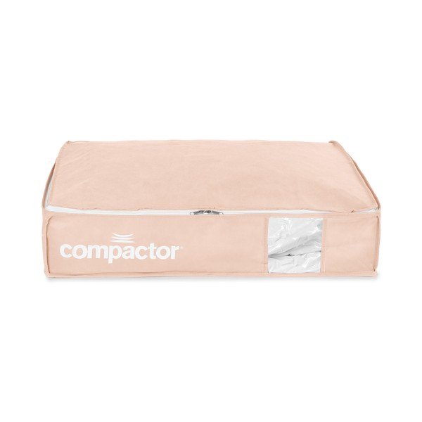 Vaakumplastist hoiukastid voodi alla 3 tk komplektis 65x45x15,5 cm Pink Edition - Compactor-image-1