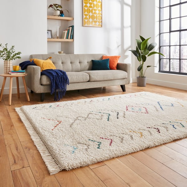 Kreem vaip 160x220 cm Boho - Think Rugs-image-1