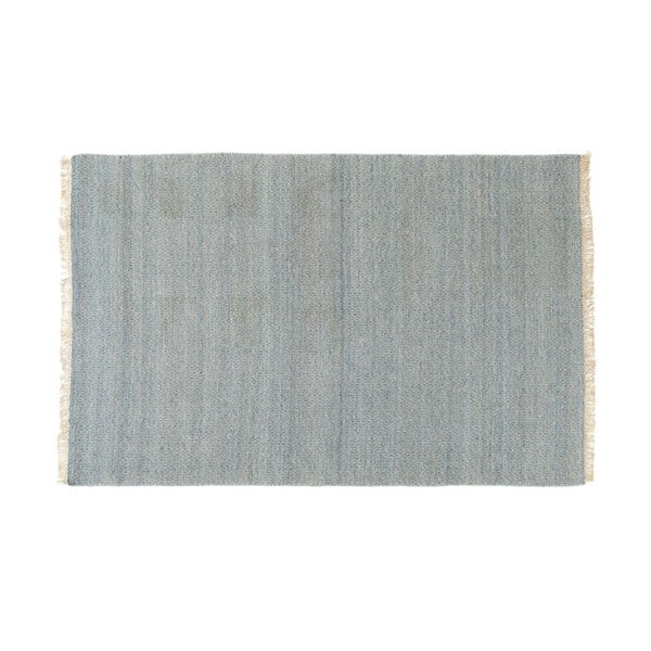 Vlněný koberec Kyla Denim, 80x250 cm