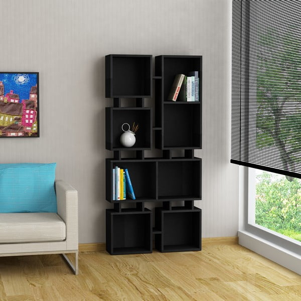 Knihovna Rail No. 1, černá-image-1