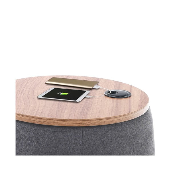 Hall pouf koos hoiuruumiga Barril - Tomasucci-image-3