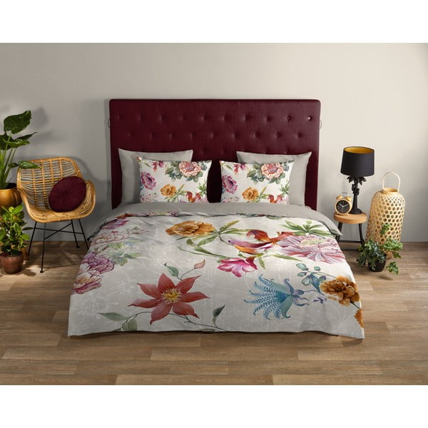 Beež puuvillane voodipesu 140x200 cm - Good Morning-image-1