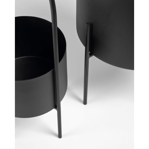 Metallist katted lillepottidele, 2 tk komplektis ø 25 cm Mash - Kave Home-image-4