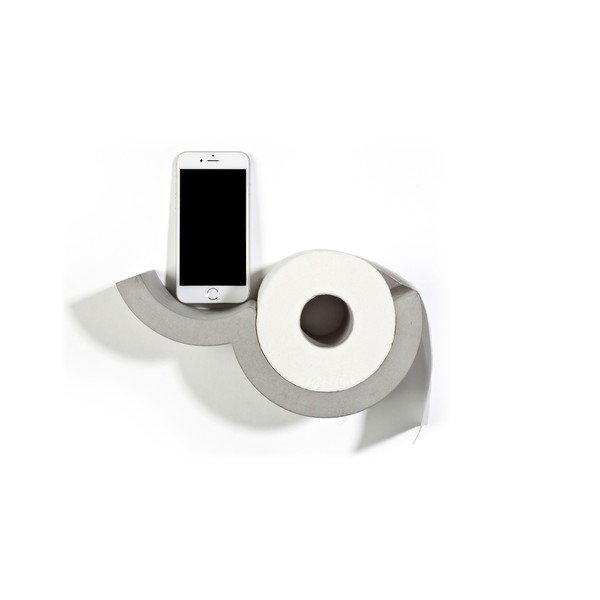 Betoonist tualettpaberi hoidja XS Cloud - Lyon Béton-image-4