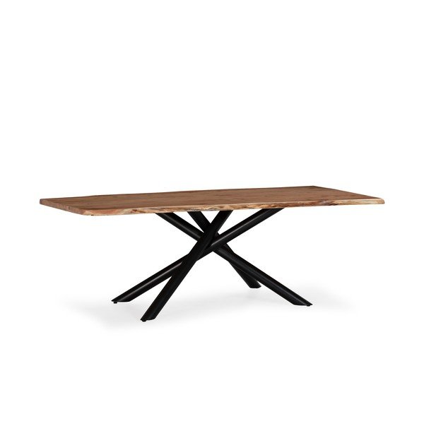 Akaatsiapuidust söögilaud 100x220 cm Anuri - MOME