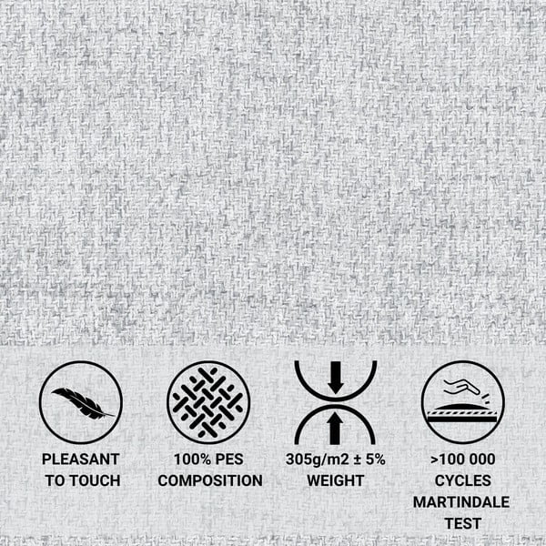 Helehall polsterdatud kaheinimesevoodi koos voodipõhja ja panipaigaga 160x200cm Baleine - Maison de Rêve-image-1