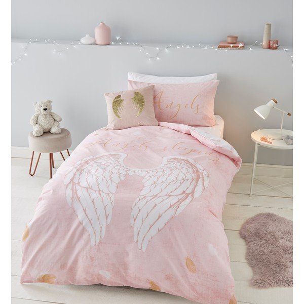 Laste voodipesu 200x135 cm Angel Wings - Catherine Lansfield-image-1