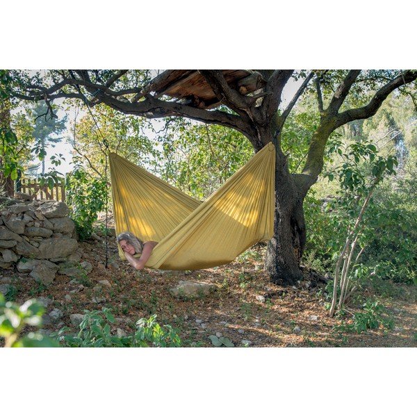 Kollane võrkkiik Bella, pikkus 420 cm Chandra - Descotis-image-1