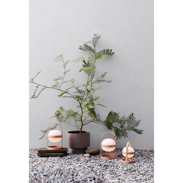 Kaasaskantav LED päikesepaneel/USB välituli ø 15 cm Soft Spot - Rosendahl-image-2