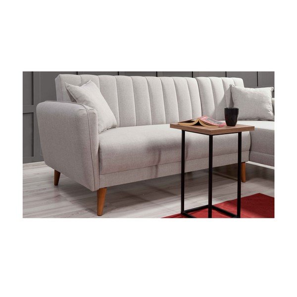 Valge nurgadiivanvoodi (parem nurk) Aqua – Balcab Home-image-3