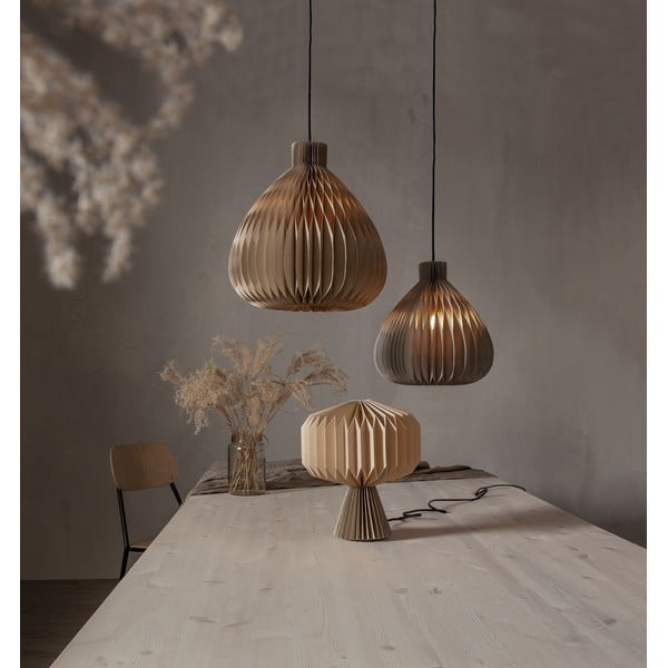 Helepruun lambivari ø 38 cm Honeycomb - Star Trading-image-3