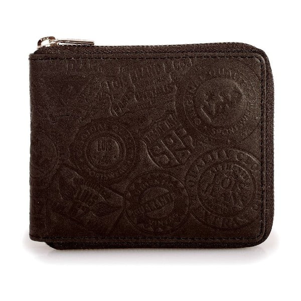 Kožená peněženka Lois Brown, 10,5x8,5 cm