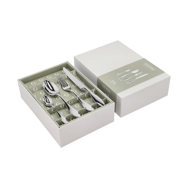 Roostevabast terasest söögiriistad, 16 tk Indra - Gense-image-2