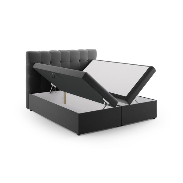 Antratsiitne vedruvoodi koos panipaigaga 180x200 cm Bali - Cosmopolitan Design-image-4