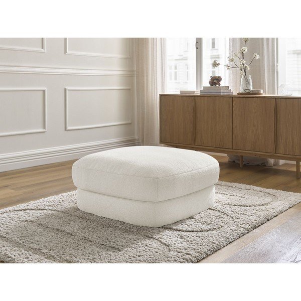 Valge bukleekangast tumba Leonore - Bobochic Paris-image-1