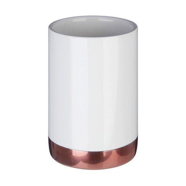 Bílý kelímek kartáčky z kameniny Premier Housewares Delta, 260 ml-image-1