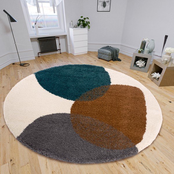 Pruun ümmargune vaip ø 160 cm Arti - Hanse Home-image-1